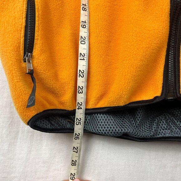 Vintage 90s Moose Mountainwear Full Zip Fleece Vest XL Cargo Baggy Gorpcore - Picture 12 of 12